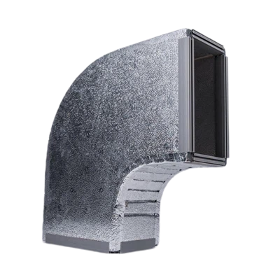 20mm PIR předizolovaný kanálový panel s 0,08mm hliníkovou fólií na obou stranách